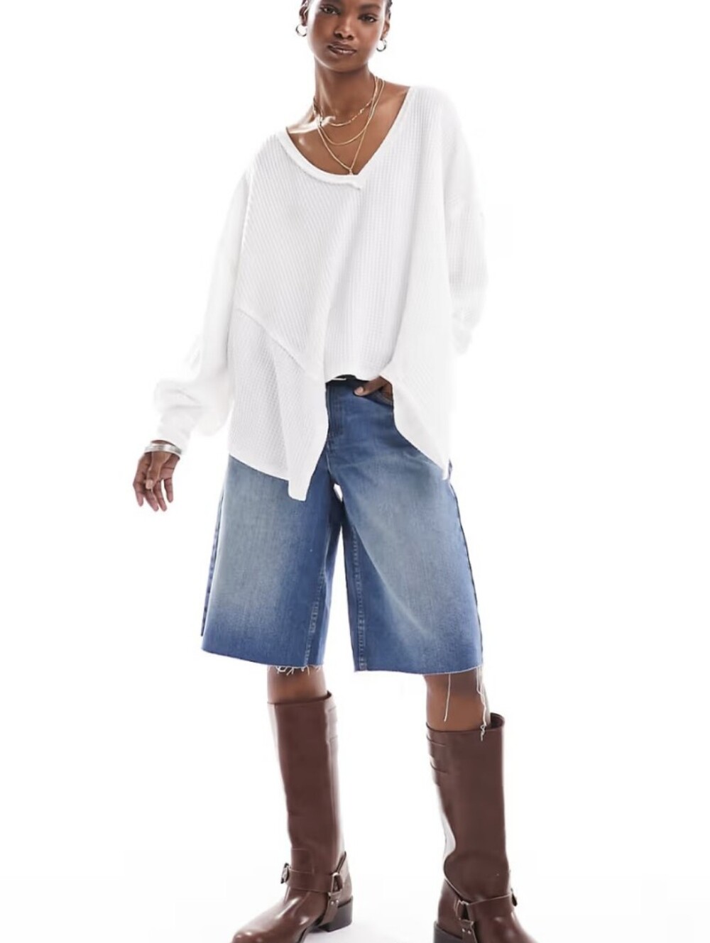 Free People We the Free Coraline Waffle Thermal